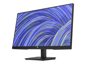 HP V24i G5 - Écran LED - 24" (23.8" visualisable) - 1920 x 1080 Full HD (1080p) @ 75 Hz - IPS - 250 cd/m² - 1000:1 - 5 ms - HDMI, VGA, DisplayPort - 65P58AA#ABB - Écrans d'ordinateur