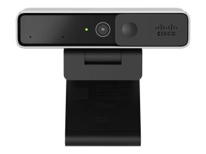 Cisco Webex Desk Camera - Webcam - couleur - 13 000 000 pixels - audio - câblé - USB-C - MJPEG, YUY2, NV12 - CD-DSKCAM-P-WW - Webcams