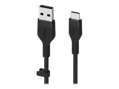 Belkin BOOST CHARGE - Câble USB - USB (M) pour 24 pin USB-C (M) - 2 m - noir - CAB008BT2MBK - Câbles USB