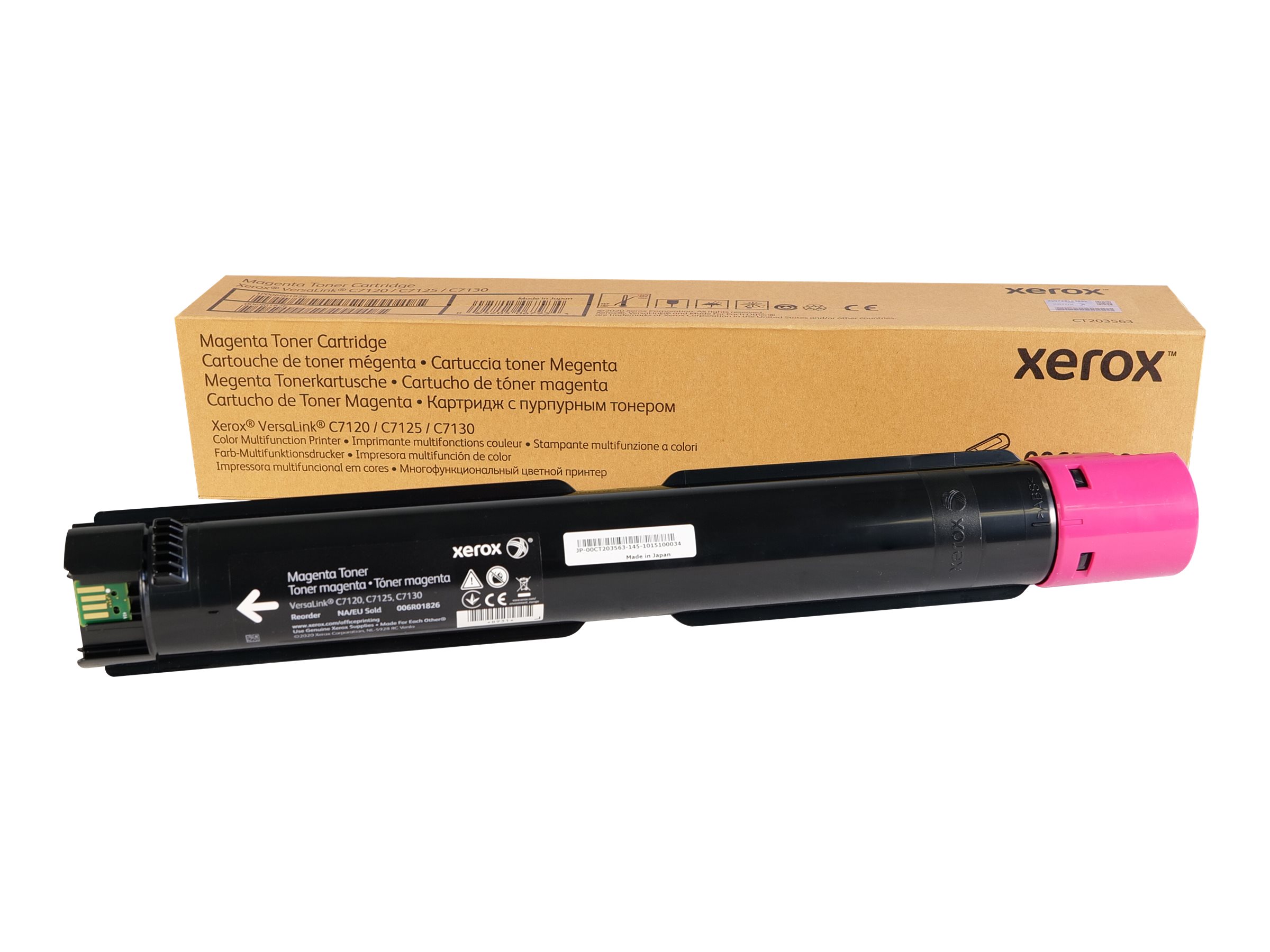 Xerox - Magenta - original - cartouche de toner - pour VersaLink C7120, C7125, C7130 - 006R01826 - Cartouches de toner
