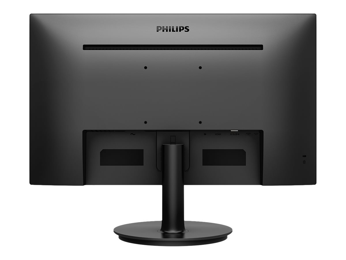 Philips V-line 222V8LA - Écran LED - 22" (21.5" visualisable) - 1920 x 1080 Full HD (1080p) @ 75 Hz - VA - 250 cd/m² - 3000:1 - 4 ms - HDMI, VGA, DisplayPort - haut-parleurs - noir texturé - 222V8LA/00 - Écrans d'ordinateur