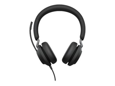 Jabra Evolve2 40 MS Stereo - Micro-casque - sur-oreille - filaire - USB-A - isolation acoustique - Certifié pour Microsoft Teams - 24089-999-999 - Écouteurs