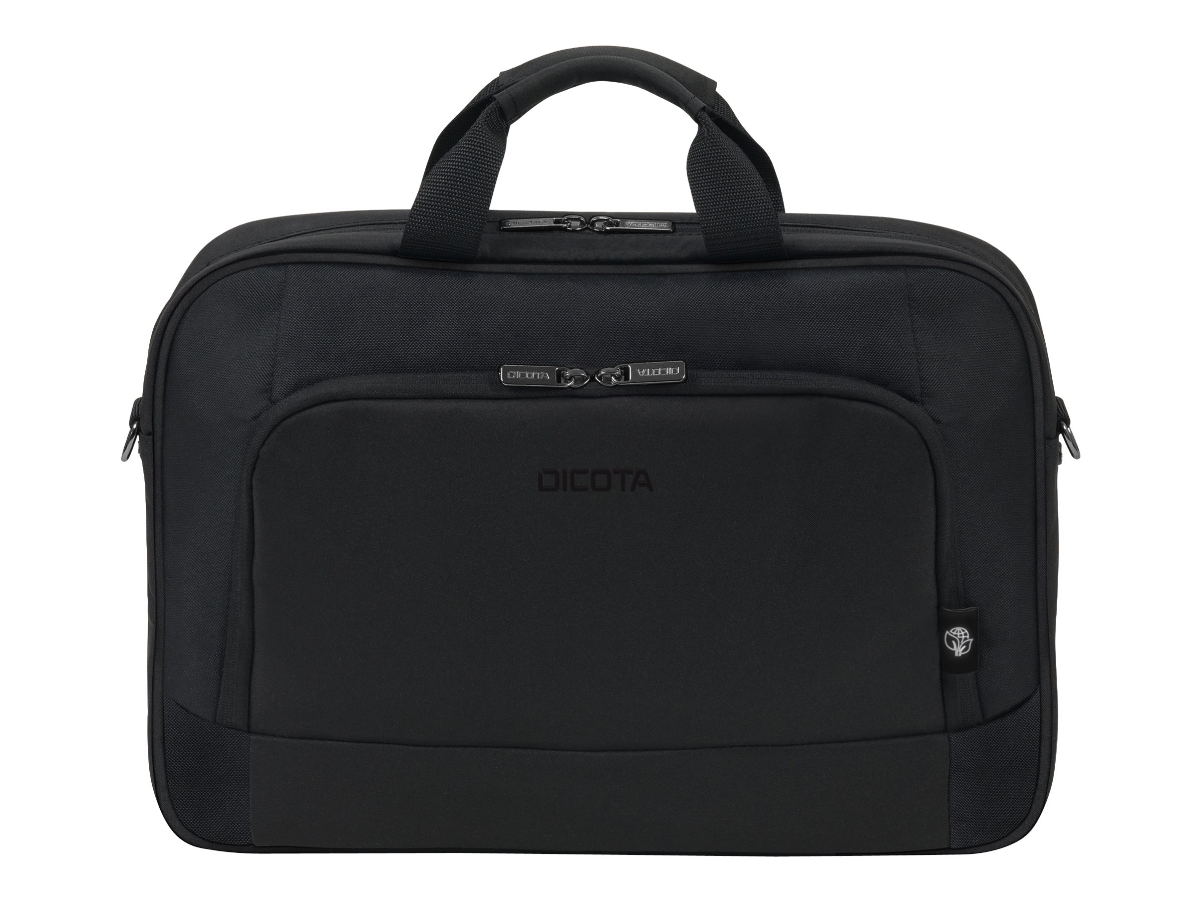 DICOTA Eco Top Traveller BASE - Sacoche pour ordinateur portable - 13" - 14.1" - noir - D31324-RPET - Sacoches pour ordinateur portable