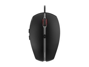 CHERRY GENTIX 4K - Souris - droitiers et gauchers - optique - 6 boutons - filaire - USB - noir - JM-0340-2 - Souris