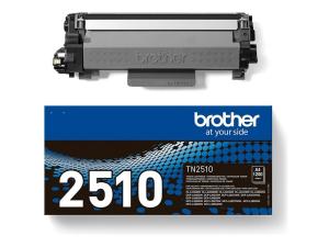 Brother TN-2510 - Haute capacité - noir - original - boîte - cartouche de toner - pour Brother DCP-L2620, L2627, L2660, HL-L2400, L2445, L2447, MFC-L2800, L2827, L2860 - TN2510 - Cartouches de toner