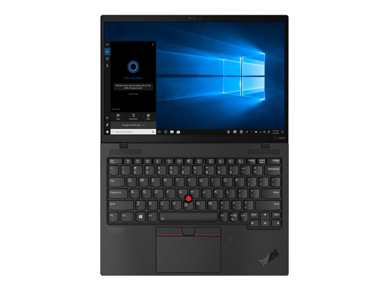 Lenovo ThinkPad X1 Nano Gen 1 20UN - Intel Core i7 - 1160G7 / jusqu'à 4.4 GHz - Evo - Win 10 Pro 64 bits - Carte graphique Intel Iris Xe - 16 Go RAM - 512 Go SSD NVMe - 13" IPS 2160 x 1350 (2K) - Wi-Fi 6 - 4G LTE-A - peinture noire - clavier : Français - avec 3 ans de support Lenovo Premier - 20UN002VFR - Ordinateurs portables ultralégers