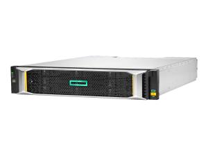 HPE Modular Smart Array 2060 10GBase-T iSCSI SFF Storage - Baie de disques - 0 To - 24 Baies (SCSI) - iSCSI (10 GbE) (externe) - rack-montable - 2U - R7J73A - SAN