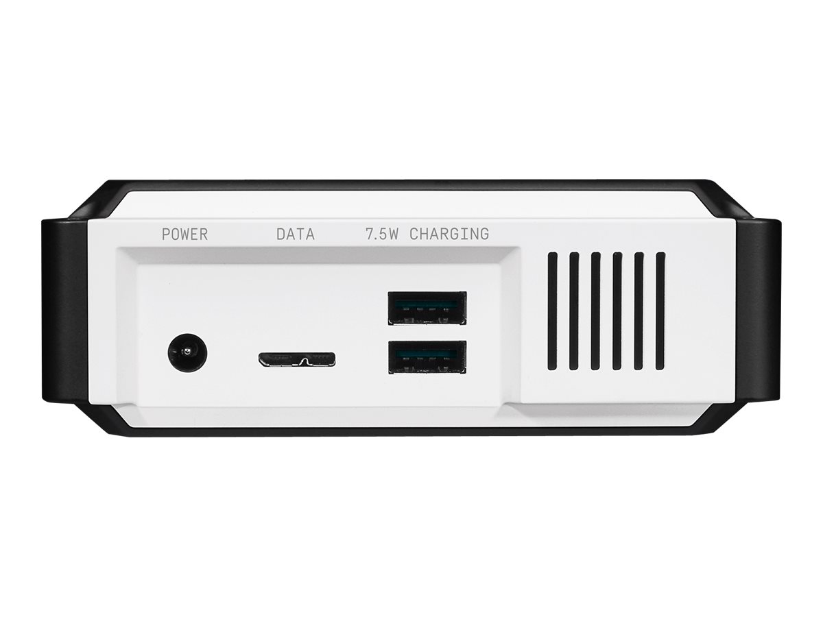 WD_BLACK D10 Game Drive for Xbox One WDBA5E0120HBK - Disque dur - 12 To - externe (portable) - USB 3.2 Gen 1 - 7200 tours/min - noir - WDBA5E0120HBK-EESN - Disques durs externes