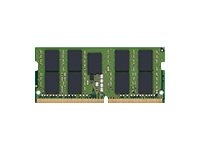 Kingston - DDR4 - module - 32 Go - SO DIMM 260 broches - 3200 MHz / PC4-25600 - CL22 - 1.2 V - mémoire sans tampon - ECC - pour Lenovo ThinkPad P1 Gen 4 20Y3, 20Y4 - KTL-TN432E/32G - Mémoire pour ordinateur portable