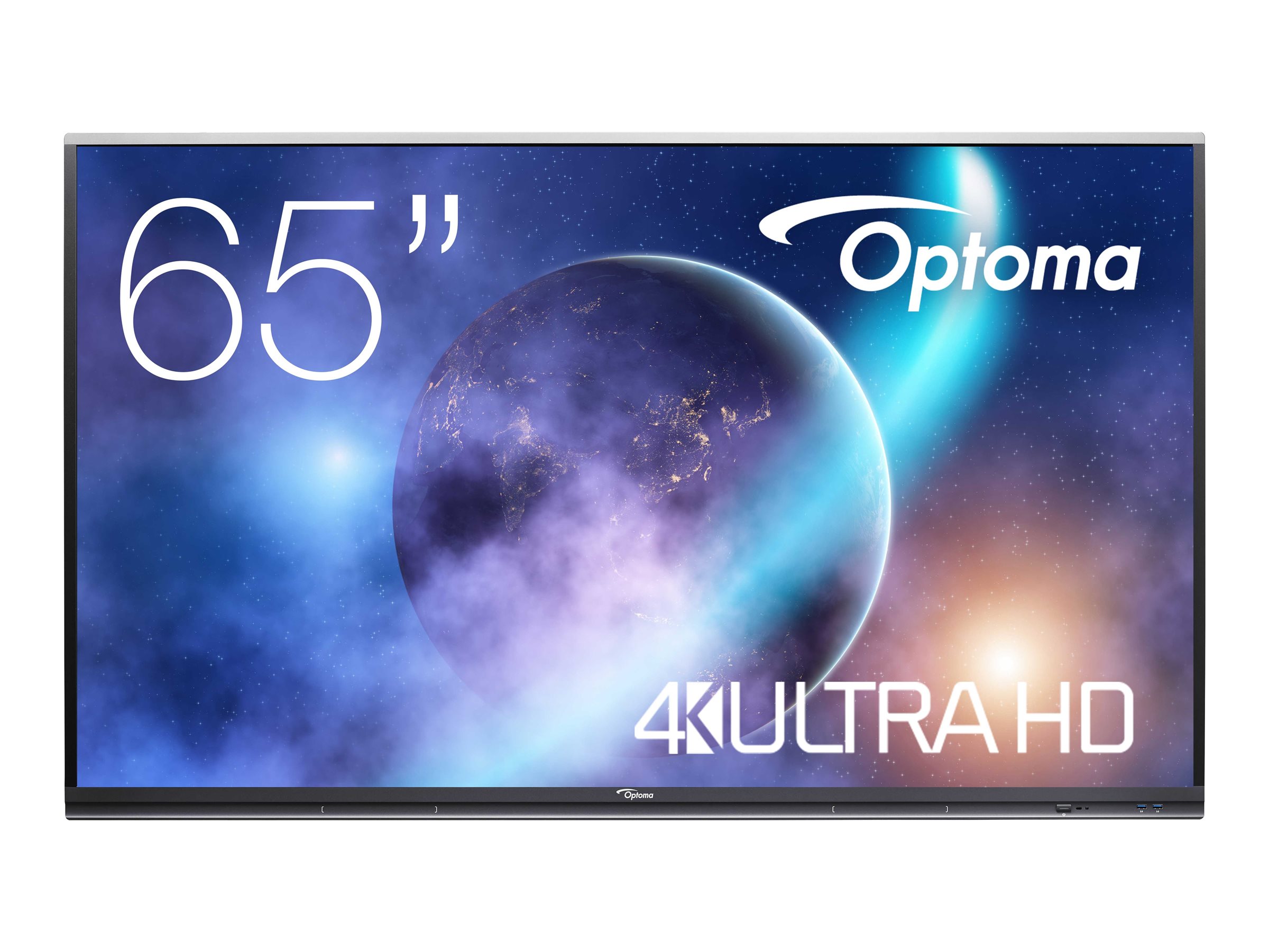 Optoma Creative Touch 5652RK+ - Classe de diagonale 65" 5-Series écran LCD rétro-éclairé par LED - interactive - avec écran tactile (multi-touches) - 4K UHD (2160p) 3840 x 2160 - Direct LED - H1F0C0JBW101 - Écrans LCD/LED grand format