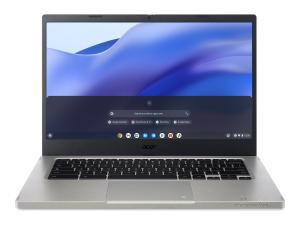 Acer Chromebook Vero 514 CBV514-1H - Intel Pentium - 8505 / jusqu'à 4.4 GHz - Chrome OS - UHD Graphics - 8 Go RAM - 128 Go SSD - 14" IPS 1920 x 1080 (Full HD) - Wi-Fi 6E - pavé gris - clavier : Français - NX.KAJEF.002 - Netbook