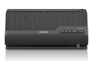 Epson ES-C320W - Scanner à feuilles - Recto-verso - A4/Legal - 600 dpi x 600 dpi - Chargeur automatique de documents (20 feuilles) - jusqu'à 3500 pages par jour - USB 2.0, Wi-Fi(n) - B11B270401 - Scanneurs de documents