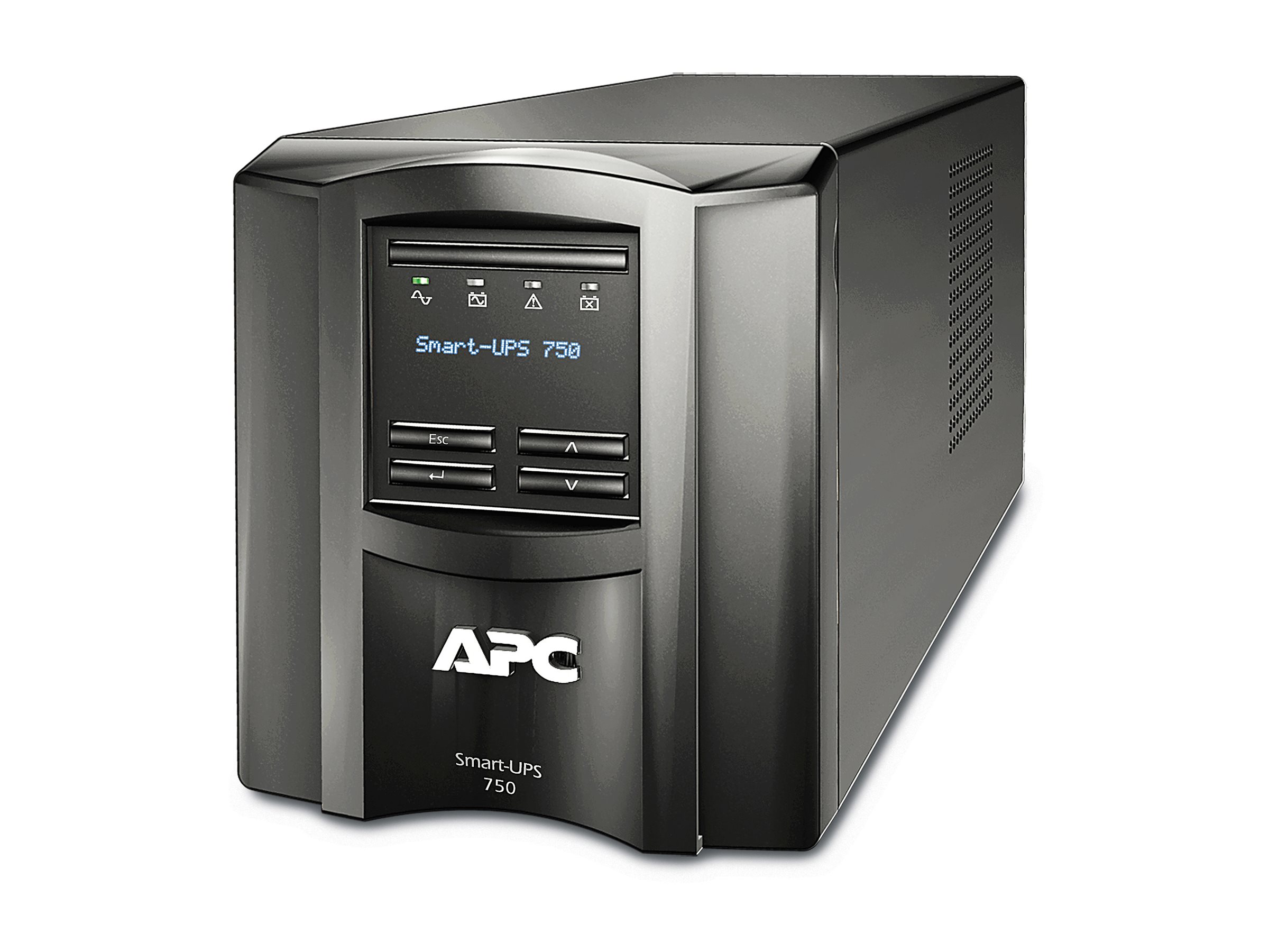 APC Smart-UPS SMT750IC - Onduleur - CA 220/230/240 V - 500 Watt - 750 VA - RS-232, USB - connecteurs de sortie : 6 - noir - avec APC SmartConnect - SMT750IC - UPS autonomes