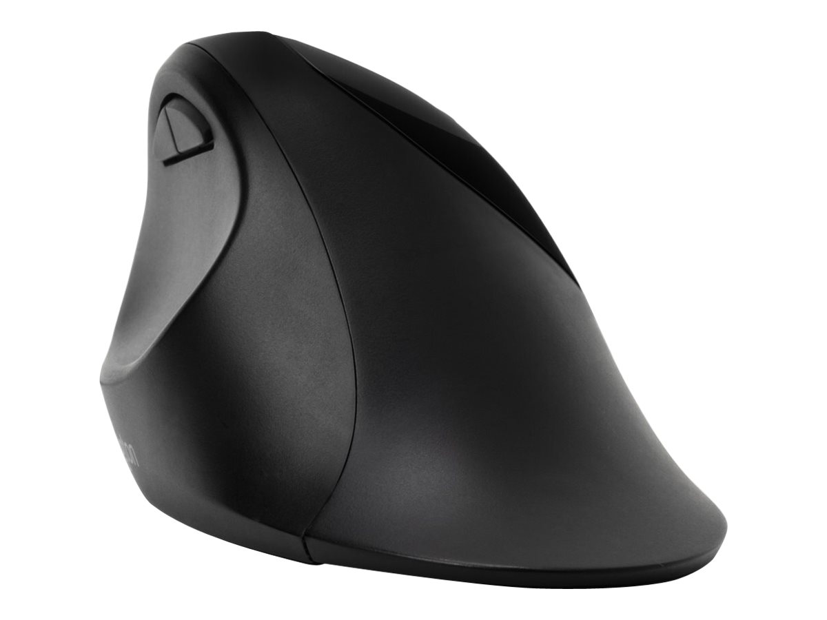 Kensington Pro Fit Ergo Wireless Mouse - Souris - ergonomique - 5 boutons - sans fil - 2.4 GHz, Bluetooth 4.0 LE - récepteur sans fil USB - noir - Pour la vente au détail - K75404EU - Souris