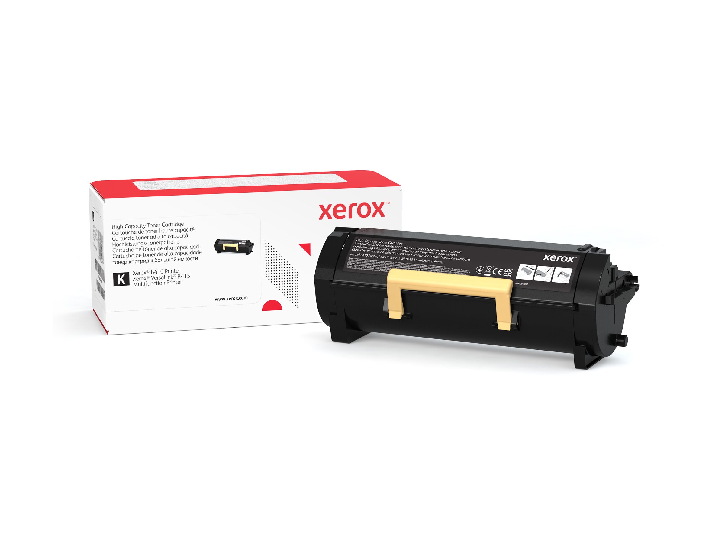 Xerox - Haute capacité - noir - original - boîte - cartouche de toner Use and Return - pour Xerox B410; VersaLink B415/DN, B415V_DN - 006R04726 - Cartouches de toner