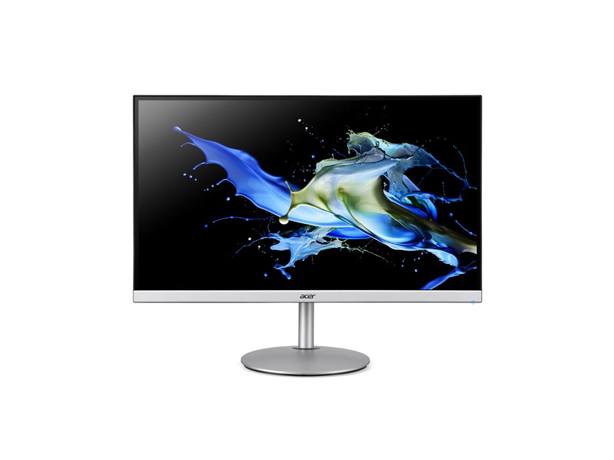 Acer CB242Y Esmiprx - CB2 Series - écran LED - 24" (23.8" visualisable) - 1920 x 1080 Full HD (1080p) @ 100 Hz - IPS - 250 cd/m² - 1000:1 - 1 ms - HDMI, VGA, DisplayPort - haut-parleurs - argent - UM.QB2EE.E02 - Écrans d'ordinateur