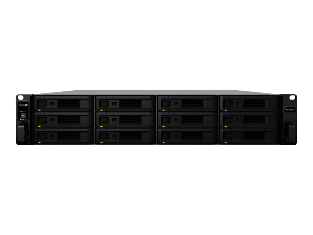 Synology RXD1219sas Expansion Unit - Boîtier de stockage - 12 Baies (SAS) - rack-montable - 2U - RXD1219SAS - Boîtiers pour disque dur