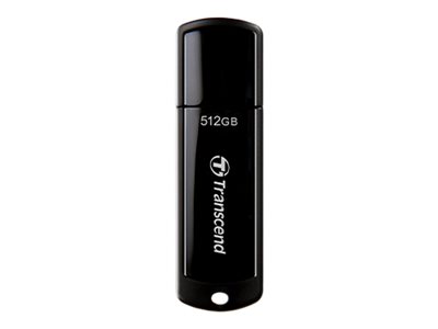 Transcend JetFlash 700 - Clé USB - 512 Go - USB 3.1 Gen 1 - noir - TS512GJF700 - Lecteurs flash