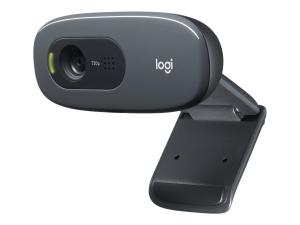Logitech HD Webcam C270 - Webcam - couleur - 1280 x 720 - audio - USB 2.0 - 960-001063 - Webcams
