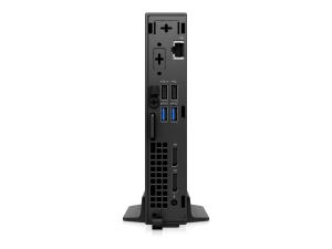 Dell OptiPlex 3000 Thin Client - Client léger - MBF 1 x Celeron N5105 / jusqu'à 2.9 GHz - RAM 8 Go - flash - eMMC 64 Go - UHD Graphics - IEEE 802.11ax (Wi-Fi 6E), Gigabit Ethernet, Bluetooth - Dell ThinOS - moniteur : aucun - noir, noir (souris) - BTP - avec 3 ans de service ProSupport de Dell - TNGGM - Clients légers