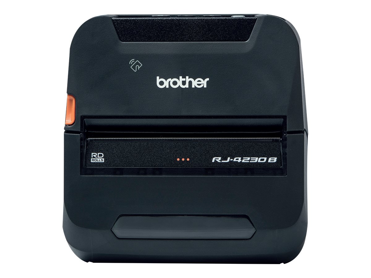 Brother RuggedJet RJ-4230B - Imprimante de reçus - thermique direct - Rouleau (11,4 cm) - 203 x 203 ppp - jusqu'à 127 mm/sec - USB 2.0, Bluetooth 4.2 - RJ4230BZ1 - Imprimantes de reçus POS