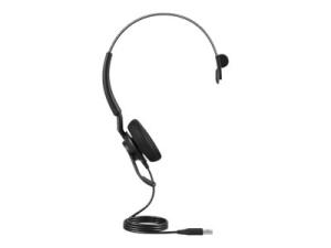 Jabra Engage 40 Mono - Micro-casque - sur-oreille - filaire - USB-A - isolation acoustique - Optimisé pour la CU - 4093-410-279 - Écouteurs