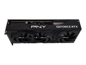 PNY GeForce RTX 4090 VERTO Triple Fan - Carte graphique - NVIDIA GeForce RTX 4090 - 24 Go GDDR6X - PCIe 4.0 x16 - HDMI, 3 x DisplayPort - VCG409024TFXPB1 - Adaptateurs vidéo grand public