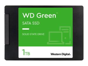 WD Green WDS100T3G0A - SSD - 1 To - interne - 2.5" - SATA 6Gb/s - WDS100T3G0A - Disques durs pour ordinateur portable