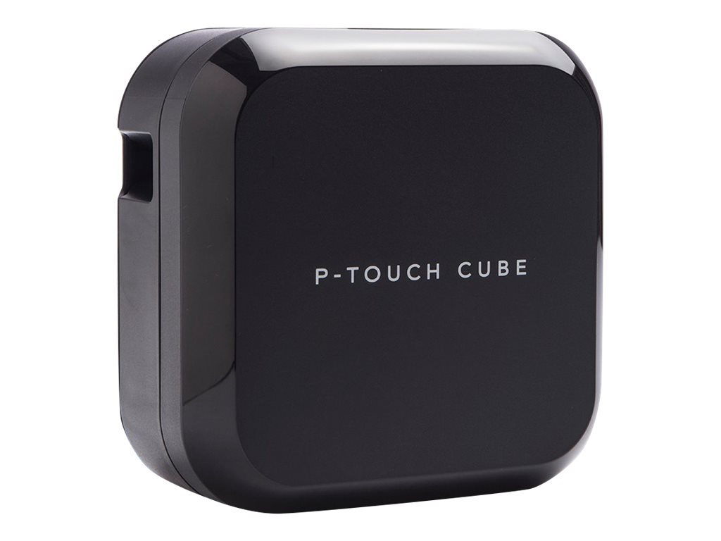 Brother P-Touch Cube Plus PT-P710BT - Imprimante d'étiquettes - transfert thermique - Rouleau (2,4 cm) - 180 x 360 dpi - jusqu'à 68 étiquettes/minute - USB 2.0, Bluetooth - outil de coupe - PTP710BTXG1 - Imprimantes thermiques