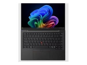 Lenovo ThinkPad X1 Carbon Gen 13 21NS - Conception de charnière à 180 degrés - Intel Core Ultra 7 - 258V / jusqu'à 4.8 GHz - Evo - Win 11 Pro - Intel Arc Graphics 140V - 32 Go RAM - 1 To SSD Performance, NVMe, TCG Opal Encryption 2 - 14" OLED 2880 x 1800 (2.8K) @ 120 Hz - Wi-Fi 7, Bluetooth - peinture noire - clavier : Français - avec 3 ans de support Lenovo Premier - 21NS000YFR - Ordinateurs portables ultralégers