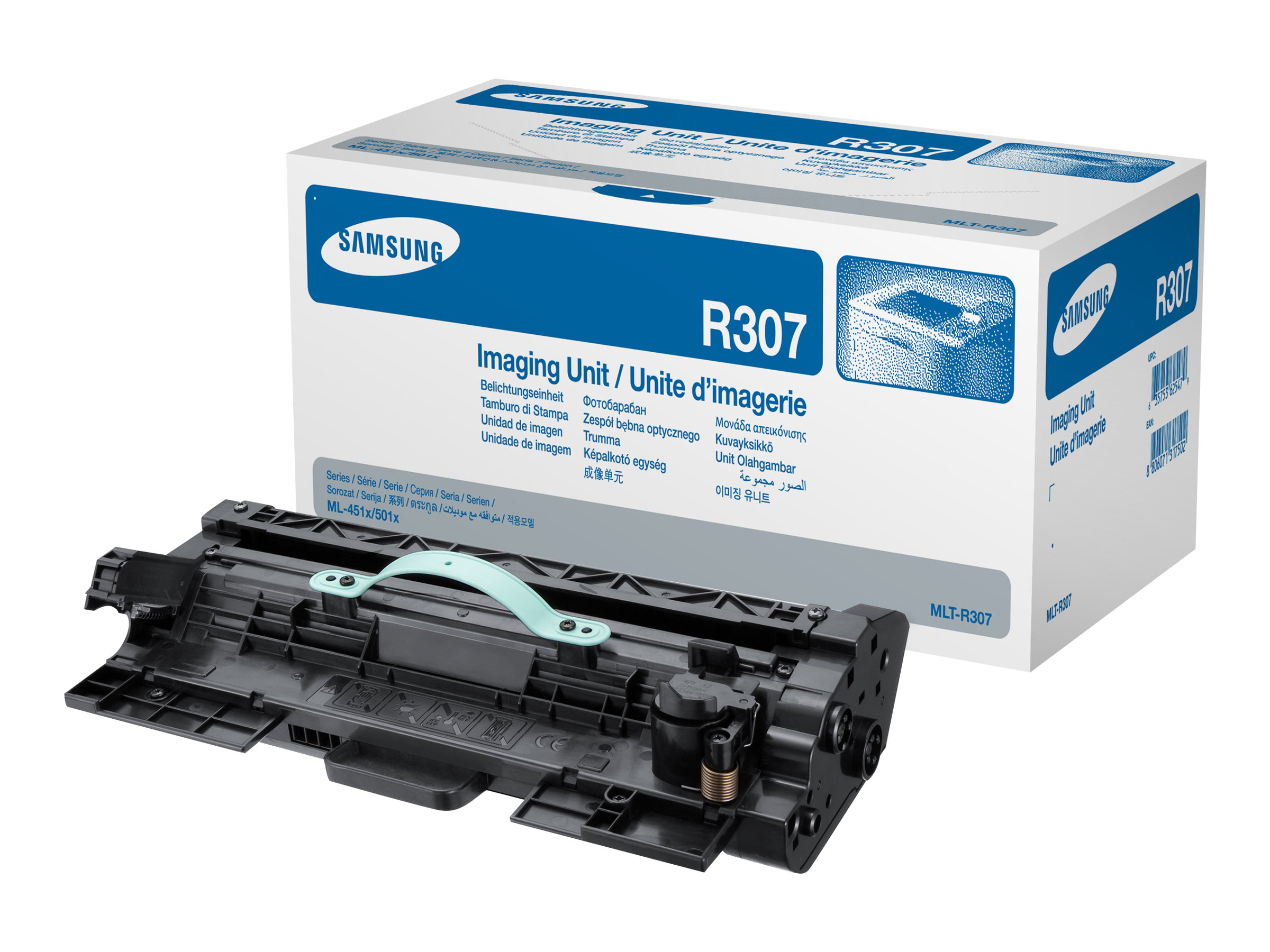 Samsung MLT-R307 - Noir - original - unité de mise en image de l'imprimante - pour Samsung ML-4510ND, ML-4512ND, ML-5010ND, ML-5012ND, ML-5015ND, ML-5017ND - SV154A - Autres consommables et kits d'entretien pour imprimante