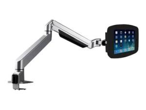 Compulocks Space Reach iPad 12.9" Counter Top Articulating Arm Black - Boîtier - Anti-vol - pour tablette - verrouillable - aluminium - noir - ordinateur de bureau, montrable sur bureau - pour Apple 12.9-inch iPad Pro (1ère génération, 2e génération) - 660REACH290SENB - Accessoires pour ordinateur portable et tablette