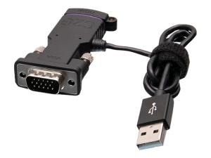 C2G VGA to HDMI Adapter for Universal HDMI Adapter Ring - Adaptateur vidéo - USB, HD-15 (VGA) mâle pour HDMI femelle - noir - support 1080p - 29869 - Câbles HDMI