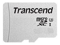 Transcend 300S - Carte mémoire flash - 64 Go - UHS-I U1 / Class10 - micro SDXC - TS64GUSD300S - Cartes flash