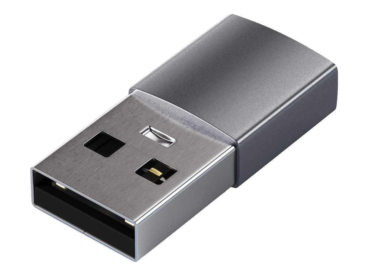 Satechi - Adaptateur USB - 24 pin USB-C (F) pour USB type A (M) - USB 3.0 - gris sidéral - ST-TAUCM - Câbles USB