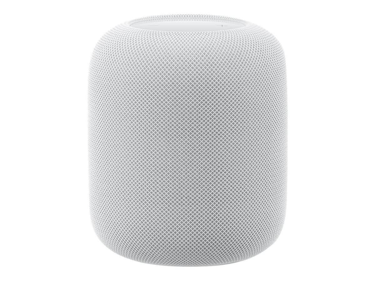 Apple HomePod (2nd generation) - Haut-parleur intelligent - Wi-Fi, Bluetooth - blanc - pour 10.5-inch iPad Air; 10.5-inch iPad Pro; iPad mini 5; iPhone 8, SE, X, XR, XS, XS Max - MQJ83ZD/A - Haut-parleurs intelligents