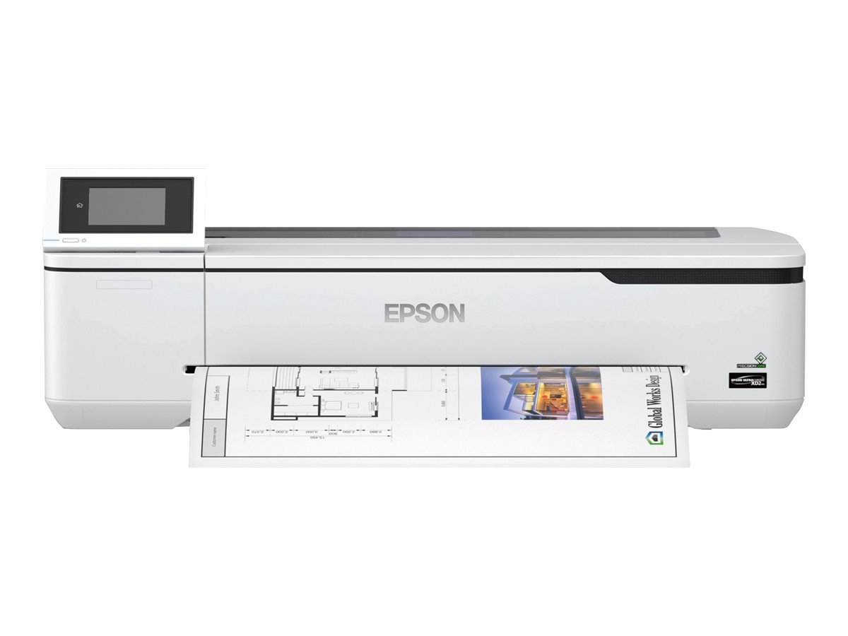 Epson SureColor SC-T2100 - Pas de support - 24" imprimante grand format - couleur - jet d'encre - Rouleau A1 (61,0 cm) - 2 400 x 1 200 ppp - Gigabit LAN, Wi-Fi(n), USB 3.0 - outil de coupe - C11CJ77301A0 - Imprimantes jet d'encre