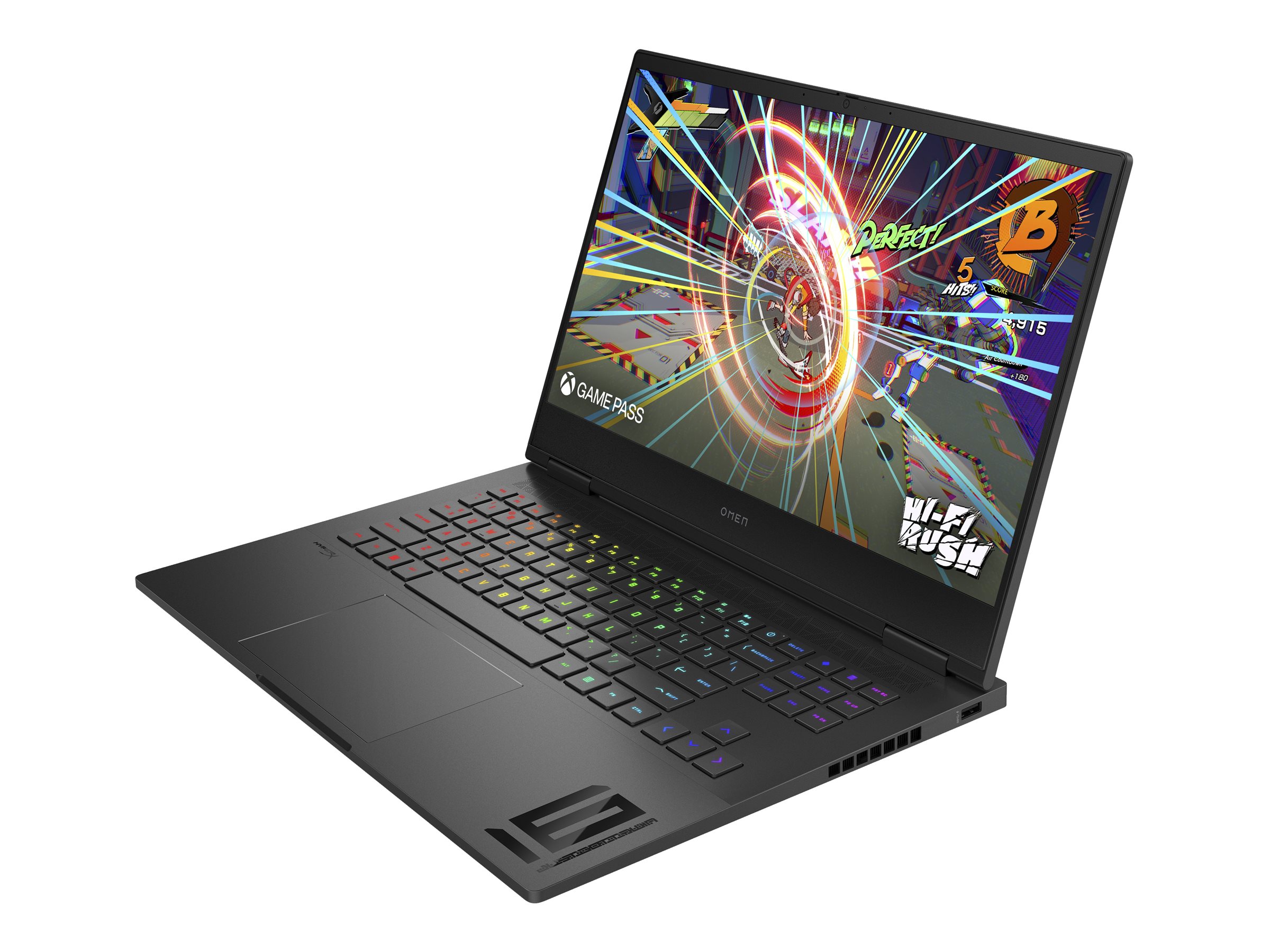 OMEN by HP Laptop 16-wf1099nf - Intel Core i7 - i7-14700HX / jusqu'à 5.5 GHz - Win 11 Home - GeForce RTX 4070 - 32 Go RAM - 2 To SSD NVMe, TLC - 16.1" IPS 2560 x 1440 (QHD) @ 240 Hz - Gigabit Ethernet - Wi-Fi 7, Bluetooth - aluminium noir céleste - clavier : Français - AW0V8EA#ABF - Ordinateurs portables