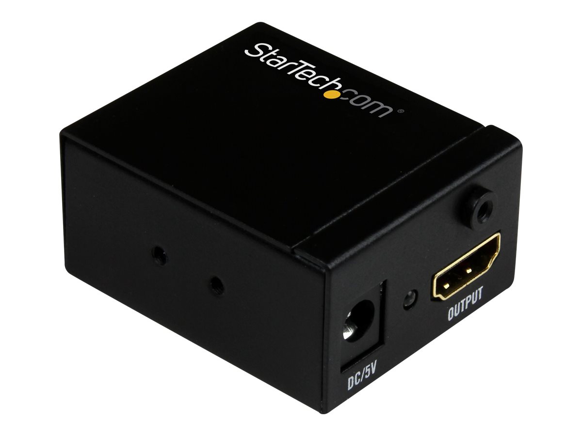 StarTech.com Amplificateur de signal HDMI à 35 m - Booster HDMI - Répéteur de signal vidéo HDMI - 1080p - Prolongateur audio/vidéo - jusqu'à 35 m - HDBOOST - Prolongateurs de signal