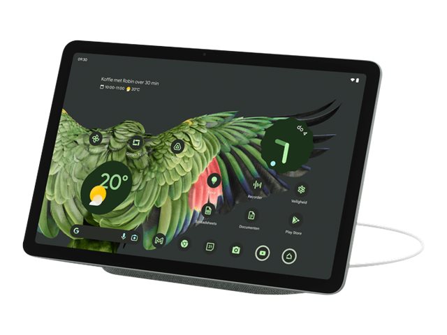 Google Pixel Tablet - Tablette - Android 13 - 128 Go UFS card - 10.95" IPS LCD couleur (2560 x 1600) - noisette - avec Charging Speaker Dock - GA04754-EU - Tablettes et appareils portables