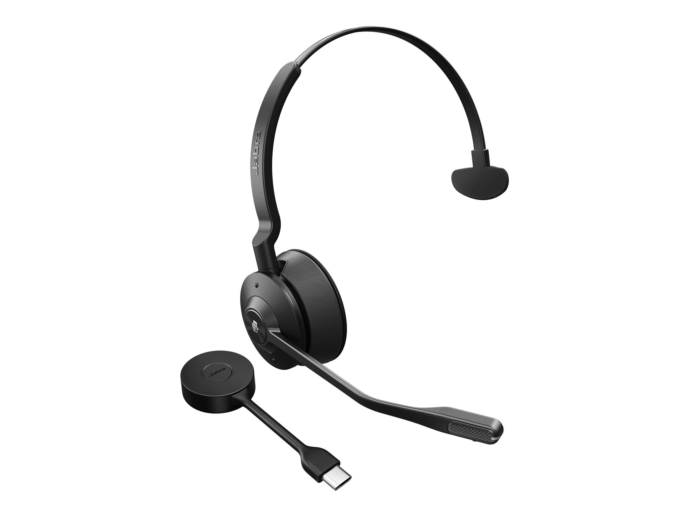 Jabra Engage 55 Mono - Micro-casque - sur-oreille - DECT - sans fil - Certifié pour Microsoft Teams - 9553-470-111 - Écouteurs