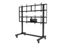 Peerless-AV Portable Video Wall DS-C560-2X2 - Chariot - pour 4 écrans LCD / plasma - aluminium - revêtement noir poudré - Taille d'écran : 46"-60" - DS-C560-2X2 - Montages d'équipement audio et vidéo