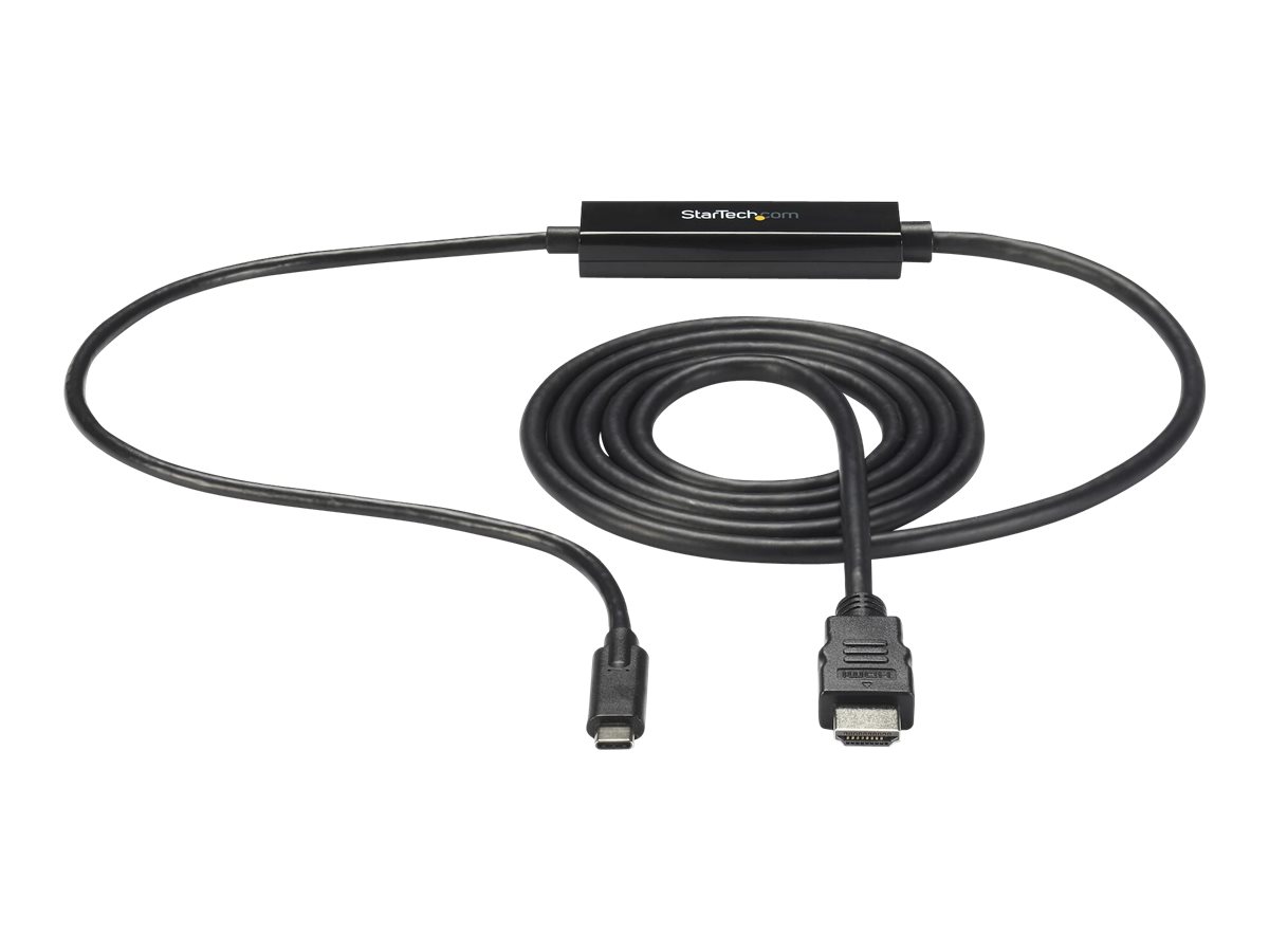 StarTech.com USB C vers HDMI - Câble adaptateur USB Type C vers HDMI de 1 m - Compatbile Thunderbolt 3 - Convertisseur USB C - 4K 30 Hz - Adaptateur vidéo externe - USB-C - HDMI - pour P/N: TB33A1C - CDP2HDMM1MB - Adaptateurs vidéo grand public