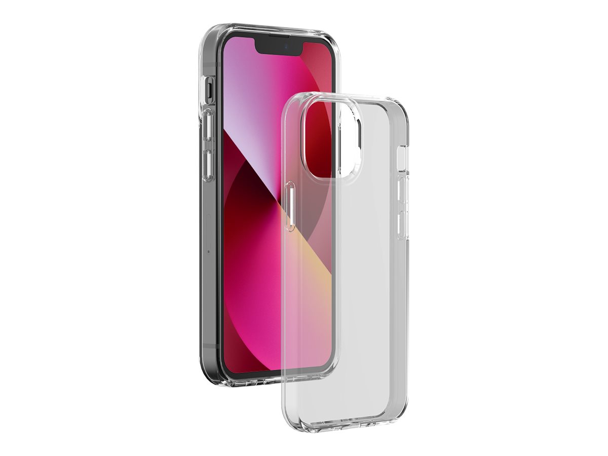 BIGBEN Connected Silisoft - Coque de protection pour téléphone portable - polyuréthanne thermoplastique (TPU) - transparent - pour Apple iPhone 13 - SILITRANSIP1361 - Coques et étuis pour téléphone portable