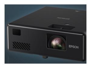 Epson EF-11 - Projecteur 3LCD - portable - 1000 lumens (blanc) - 1000 lumens (couleur) - Full HD (1920 x 1080) - 16:9 - 1080p - Miracast - noir - V11HA23040 - Projecteurs numériques