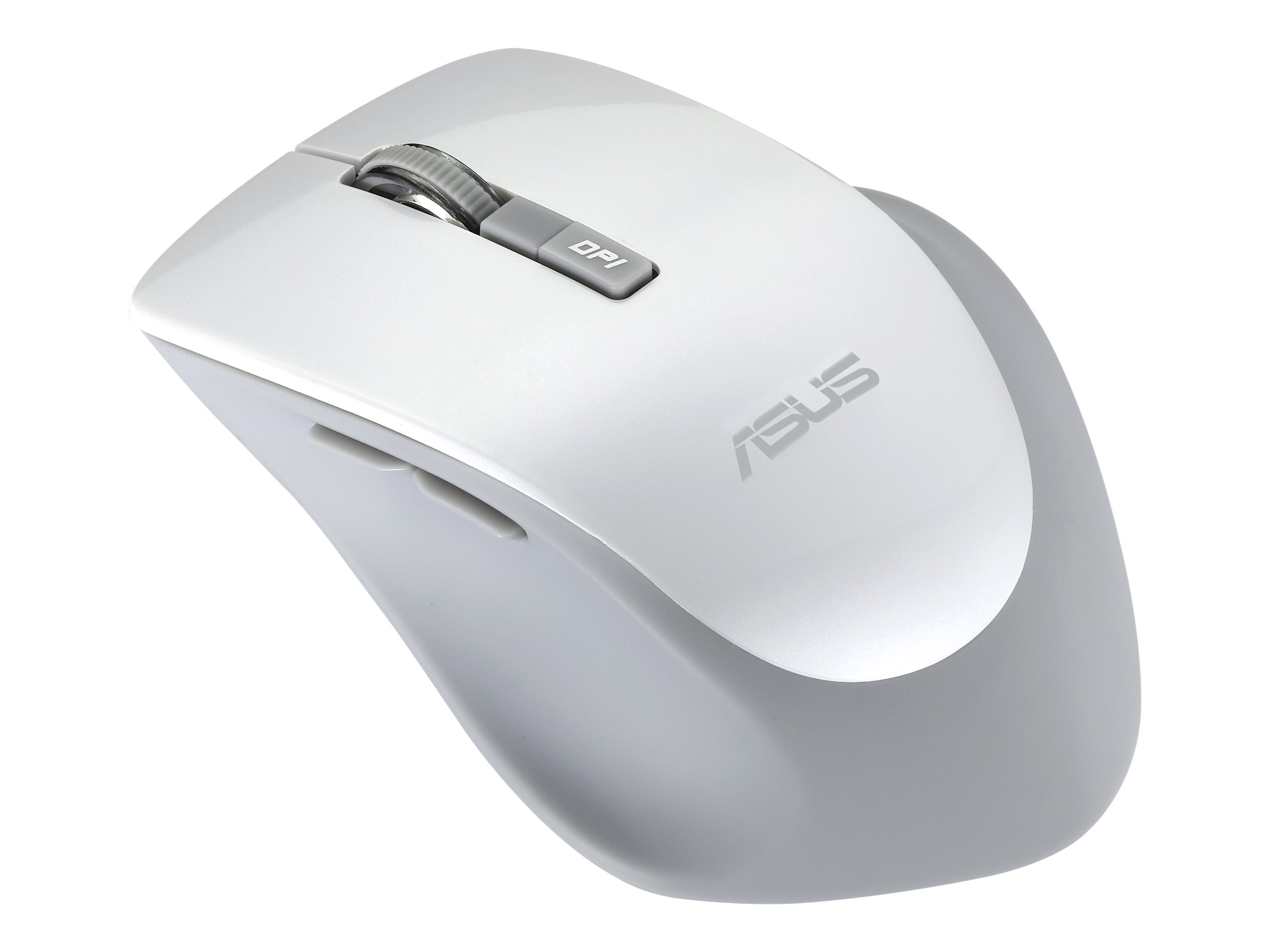 ASUS WT425 - Souris - pour droitiers - optique - 6 boutons - sans fil - 2.4 GHz - récepteur sans fil USB - blanc perle - pour ASUSPRO ESSENTIAL P2520; P2710; VivoBook X540; X55X; X751; ZENBOOK Pro UX501 - 90XB0280-BMU010 - Souris