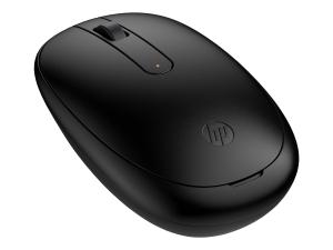 HP 240 - Souris - droitiers et gauchers - optique - 3 boutons - sans fil - Bluetooth 5.1 - noir de jais - pour Laptop 14, 14s, 15, 15s, 17; Portable 32 - 3V0G9AA#ABB - Souris