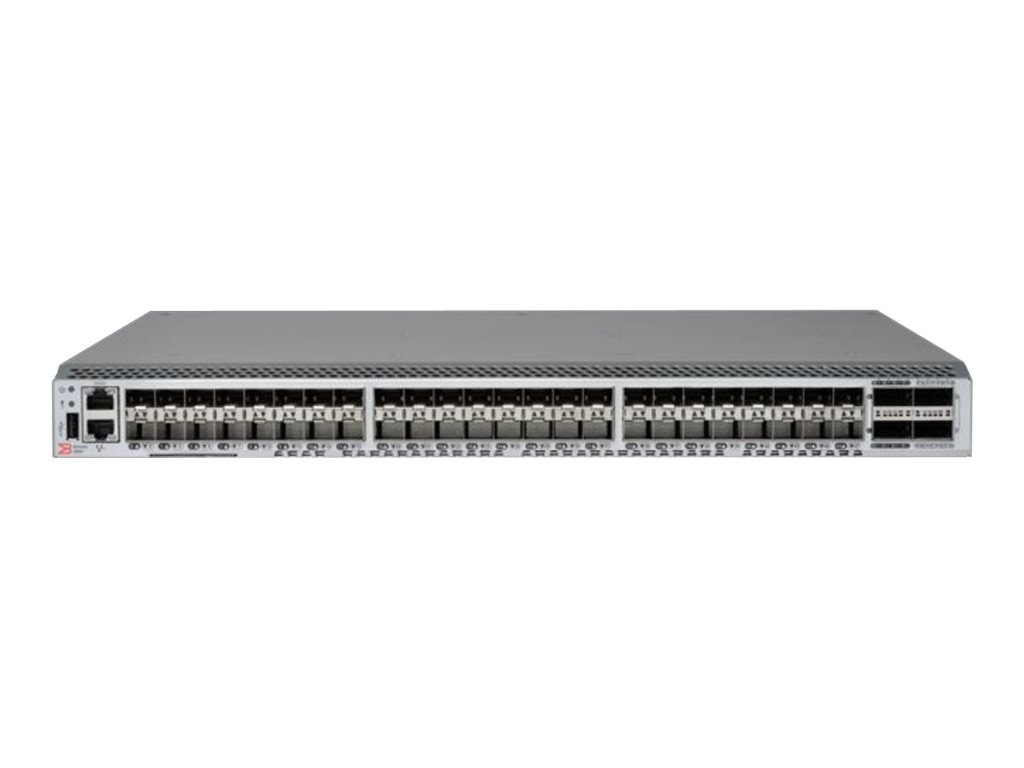 HPE StoreFabric SN6600B 32Gb 48/24 Power Pack+ - Commutateur - Géré - 24 x 32Gb Fibre Channel SFP+ + 24 x 32Gb Fibre Channel SFP+ Ports on Demand + 4 x QSFP+ - Montable sur rack - Q0U59B#ABB - SAN