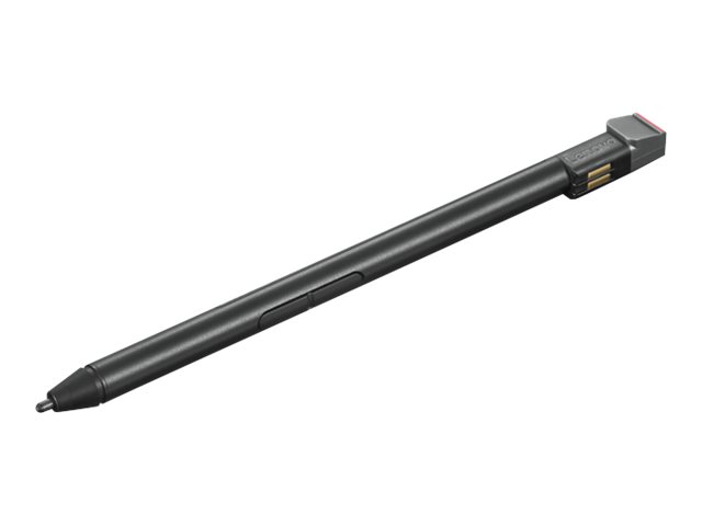 Lenovo ThinkPad Pen Pro-6 - Stylet actif - 2 boutons - noir - Boîtier marron - pour ThinkCentre M75t Gen 2; ThinkPad X1 Yoga (4th Gen); X1 Yoga Gen 5 - 4X80U90632 - Dispositifs de pointage
