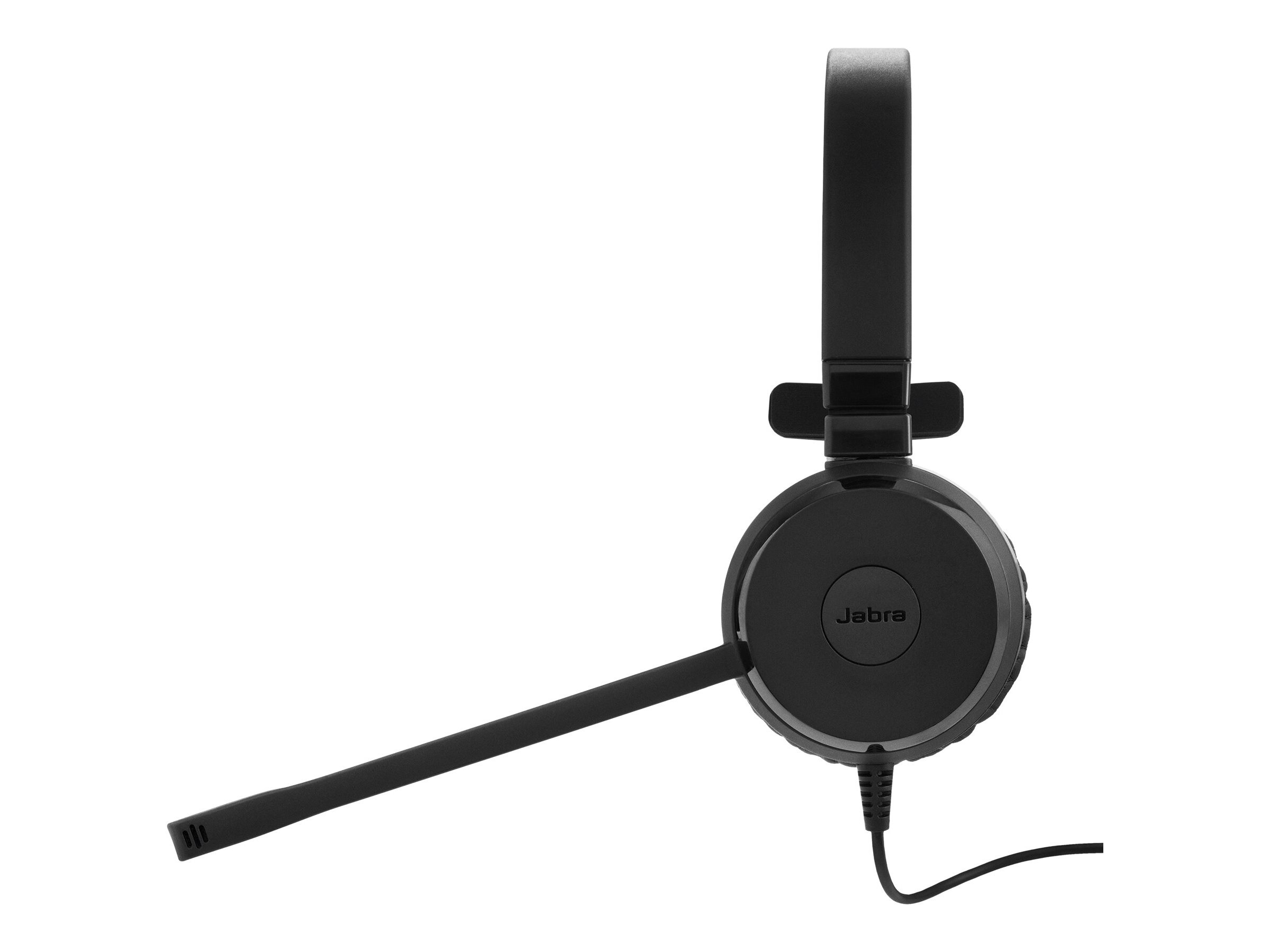 Jabra Evolve 30 II MS Mono - Micro-casque - sur-oreille - filaire - USB, jack 3,5mm - Certifié pour Skype for Business - 5393-823-309 - Écouteurs